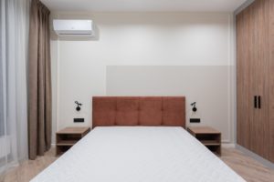 bedroom with AC